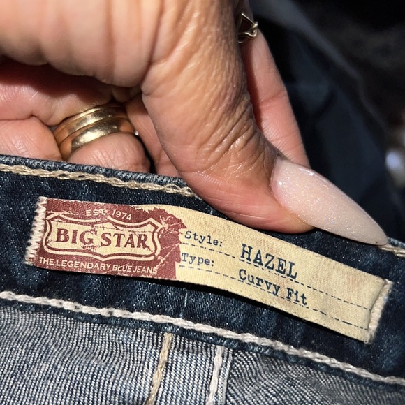 Big Star Hazel Curvy Fit Women Jeans Shorts 28 - Picture 3 of 5